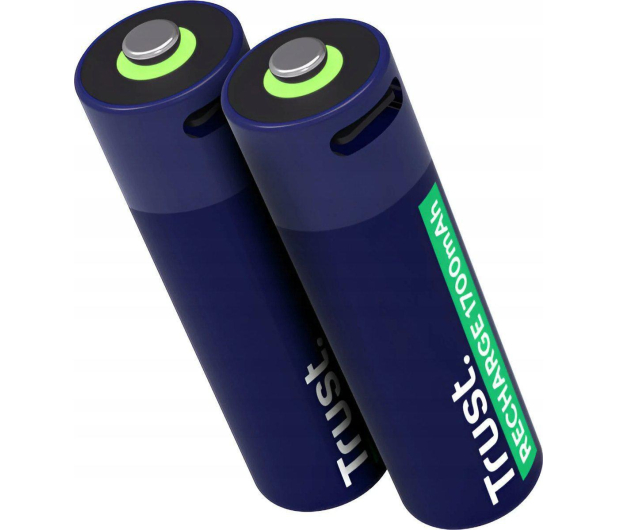 Trust 2x AA - ładowanie USB-C - 1321008 - zdjęcie 3